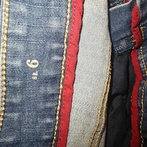 White House Black Market The Slim Crop Women's Ligh Blue Jeans Size 6 - Picture 14 of 14